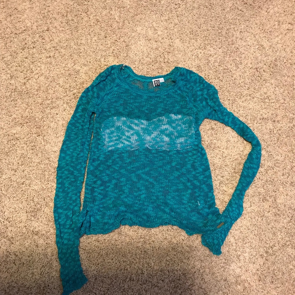 Roxy See Thru Sweater